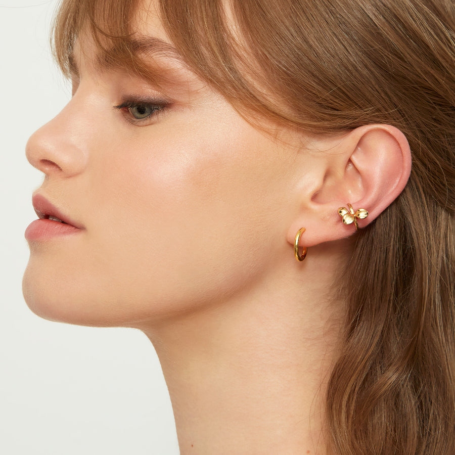 KLIMT GOLD EAR CUFF_Ear Cuff_5_ALEYOLE JEWELRY