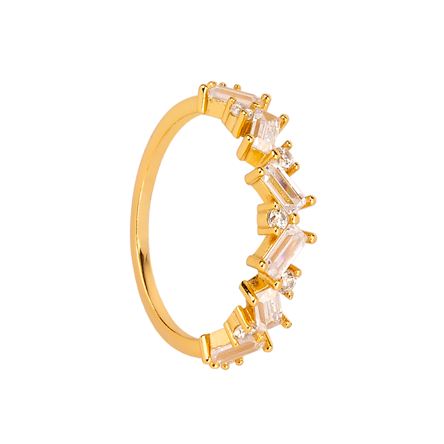 MOONLIGHT GOLD RING_Stackable Ring_1_ALEYOLE JEWELRY