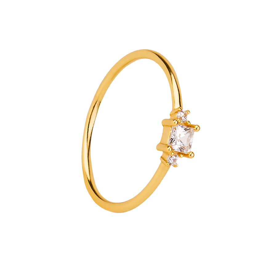 MORGAN GOLD RING_Solitary Ring_1_ALEYOLE JEWELRY