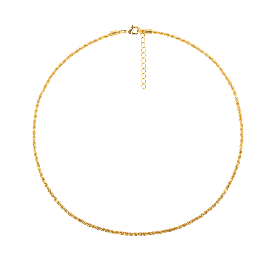 THIN ROPE GOLD CHAIN