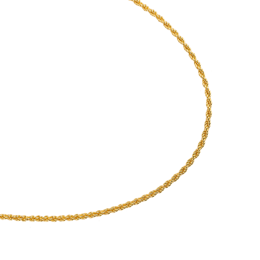 THIN ROPE GOLD CHAIN