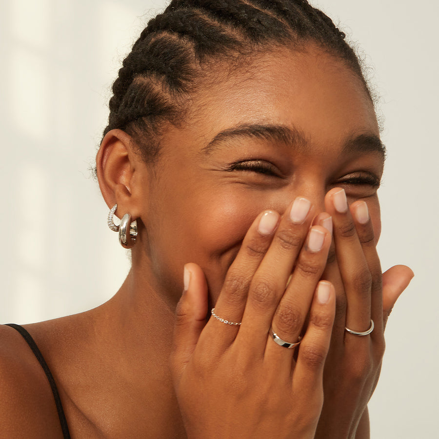 NATUREL SILVER RING_Stackable Ring_2_ALEYOLE JEWELRY