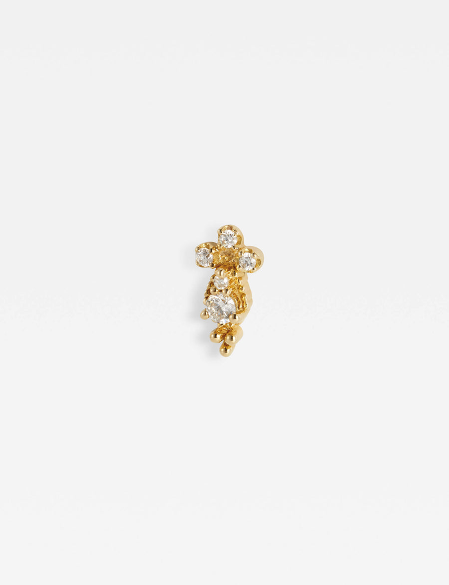 TENDRE GOLD STUD-Stud Earrings-4-ALEYOLE JEWELRY