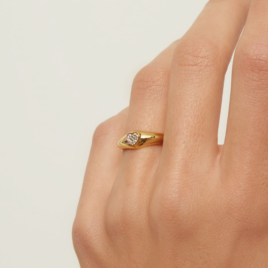 CRUSH GOLD RING_Stackable Ring_4_ALEYOLE JEWELRY