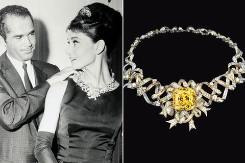 Audrey Hepburn in the Tiffany Diamond 1961