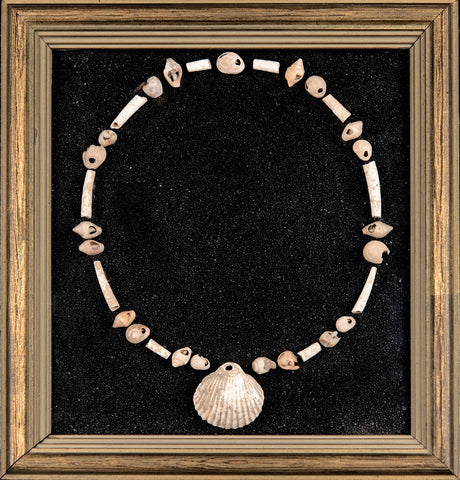Cro-Magnon shell necklace