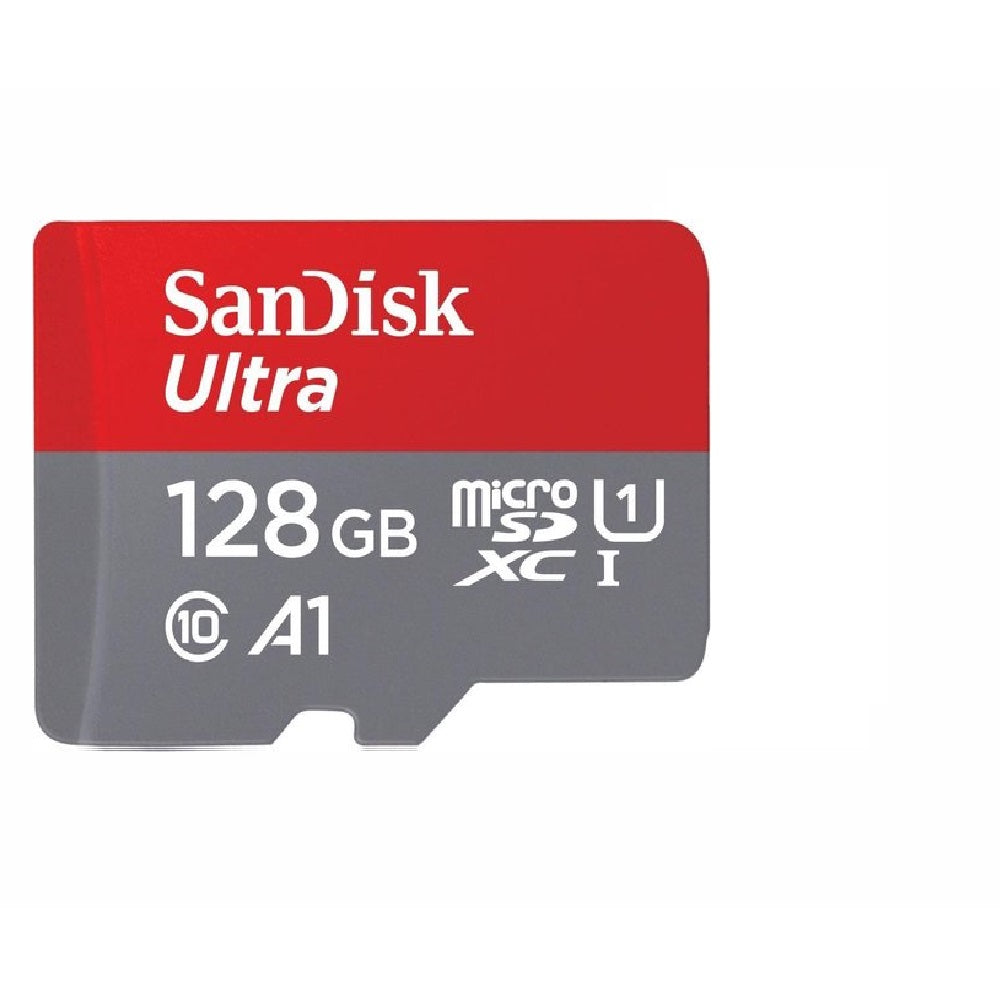 Maak een naam scheiden Previs site Sandisk Micro SD-card 128GB - UHS1 Class10 - met adapter – SecuFirst