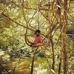 Cambodia, Boy in Jungle, Angkor Wat