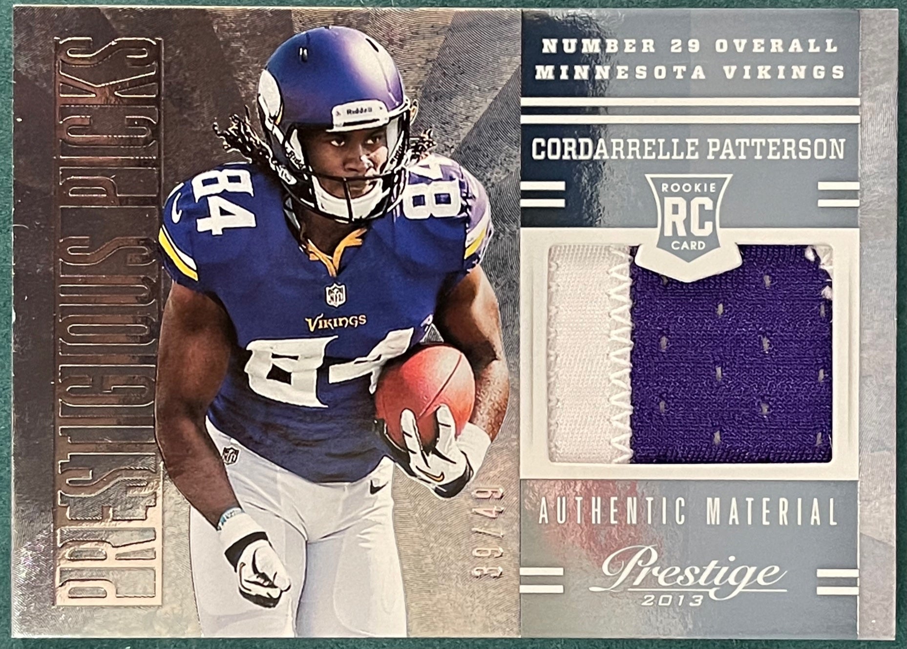 Nike Men's Cordarrelle Patterson Minnesota Vikings Game Jersey