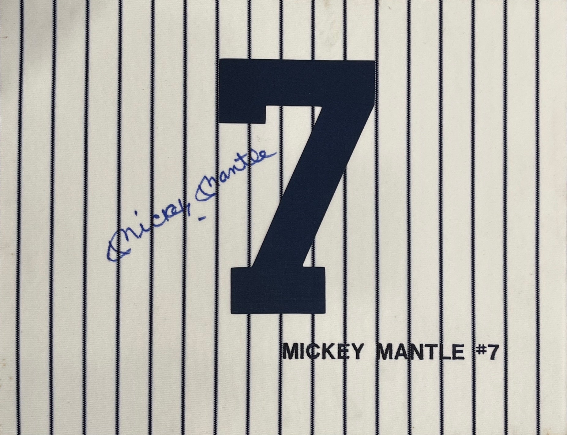 YANKEES AUTHENTIC #7 MICKEY MANTLE JERSEY
