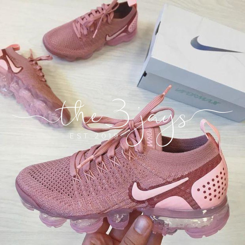 nike air vapormax womens rust pink