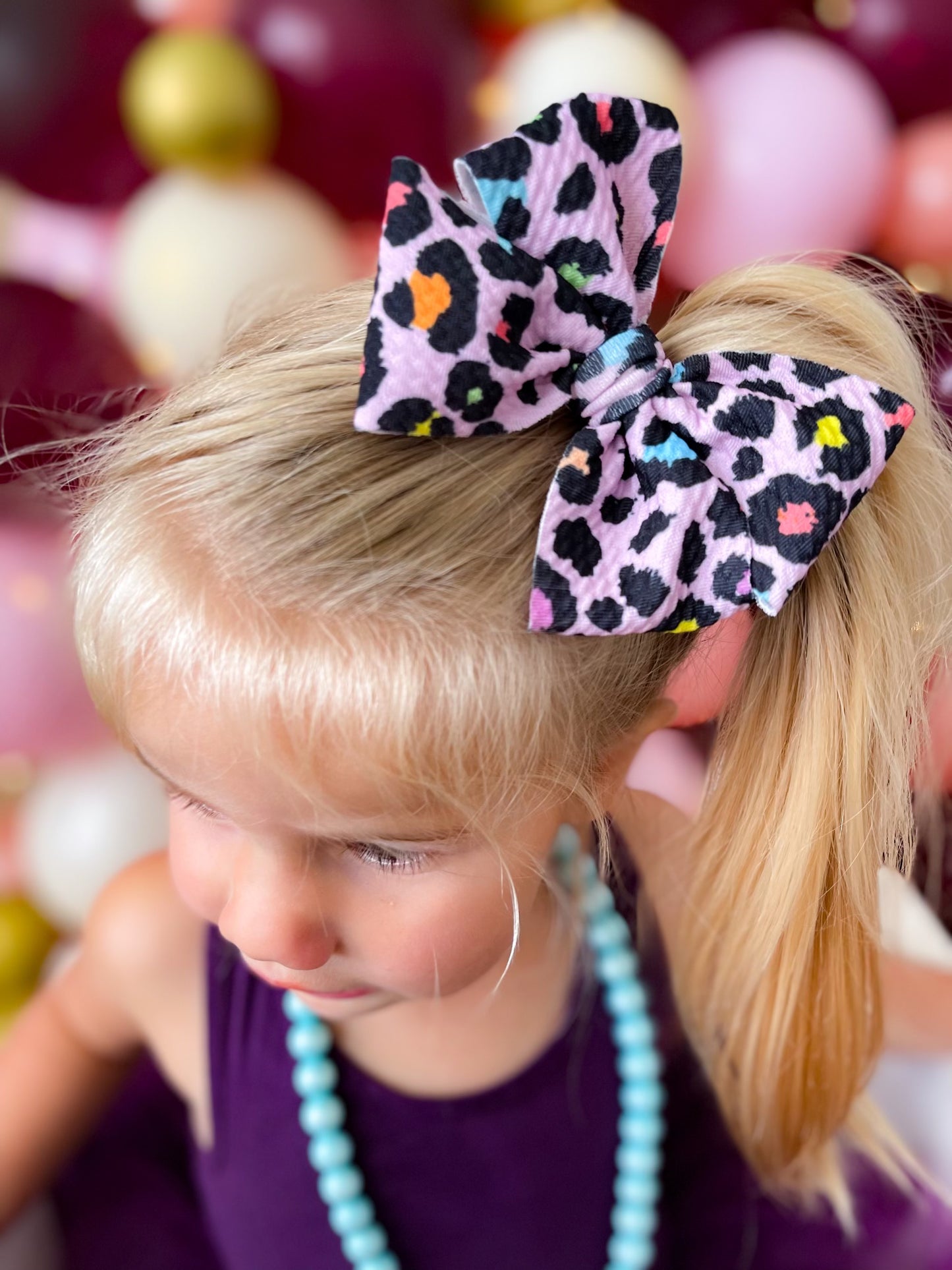 Emily Leopard Pinwheel