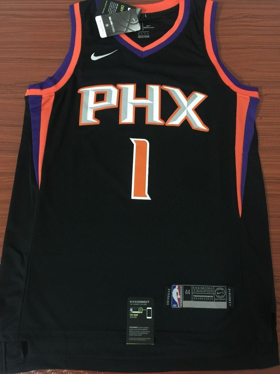 Devin Booker Jersey Black Phoenix Suns 