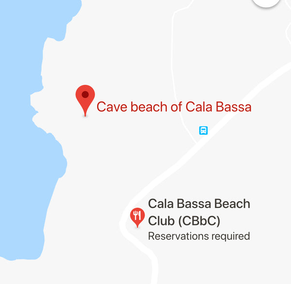 cave beach of cala bassa fleur ward 