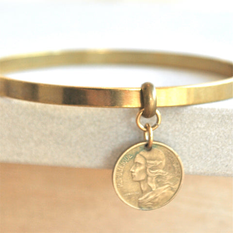 Gold Coin Bracelet Jewelry Trend from Laura James Jewelry