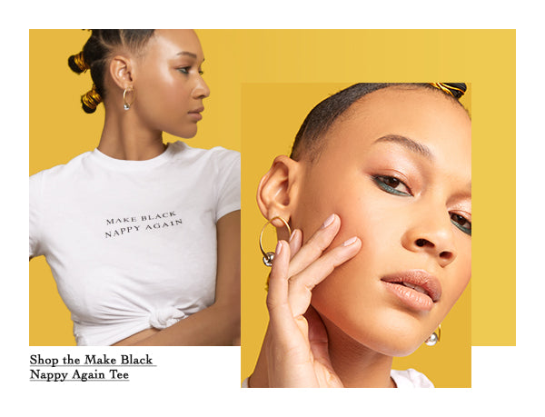 Rikki Richelle for Nappy Head Club and Ipsy - Shop the Make Black Nappy Tee