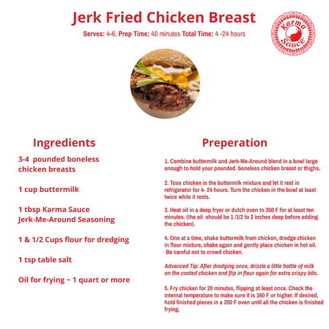Jerk Fried Chicken Recipe