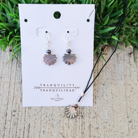 Mother of Pearl Set by Sayulita Sol Jewelry