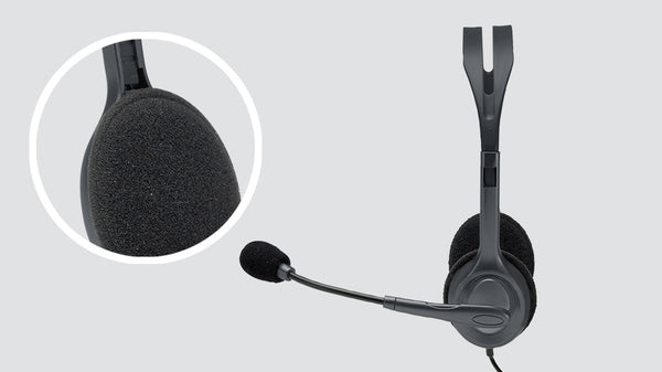 Logitech H111 Stereo Headset-Logitech Pakistan