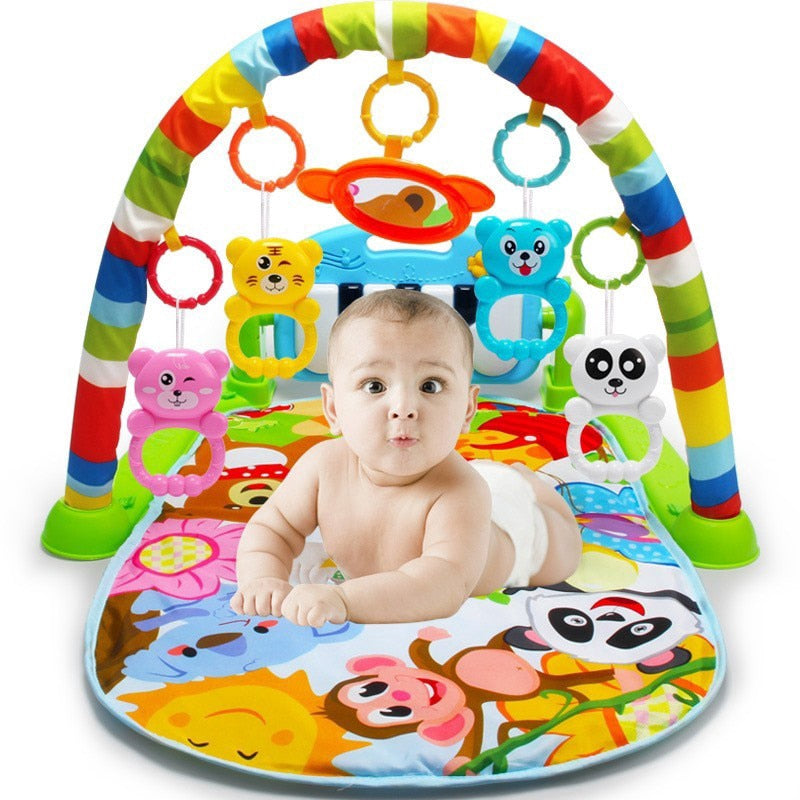 play gym musical baby activity rattle