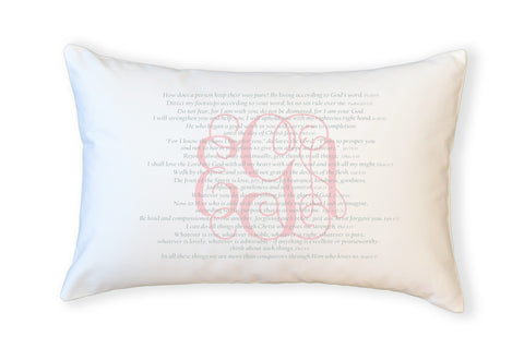 PillowGrace Personalized Scripture for Integrity Pillow Graduates Teens Young Adults