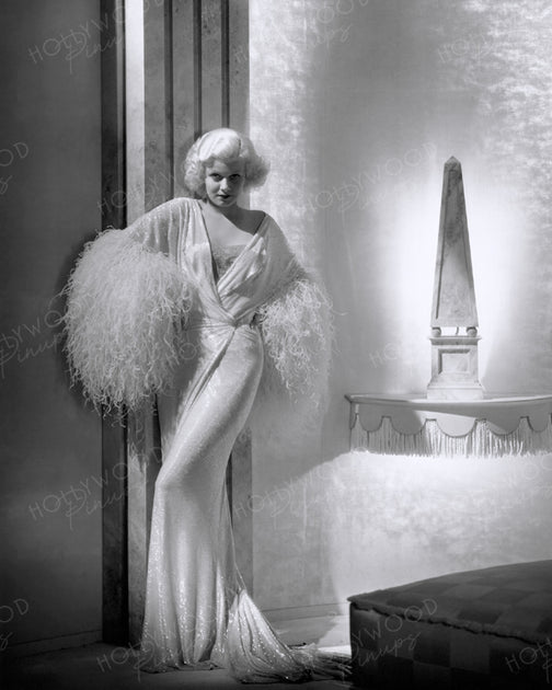 Jean Harlow DINNER AT EIGHT 1933 | Hollywood Pinups Color Prints