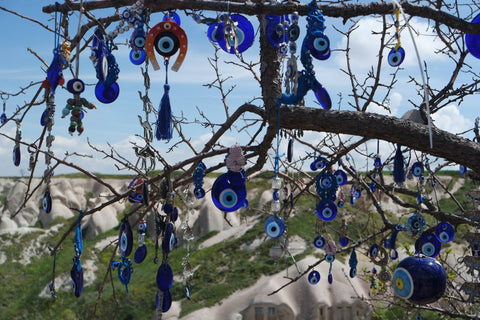 Evil Eye tree in Cappadocia