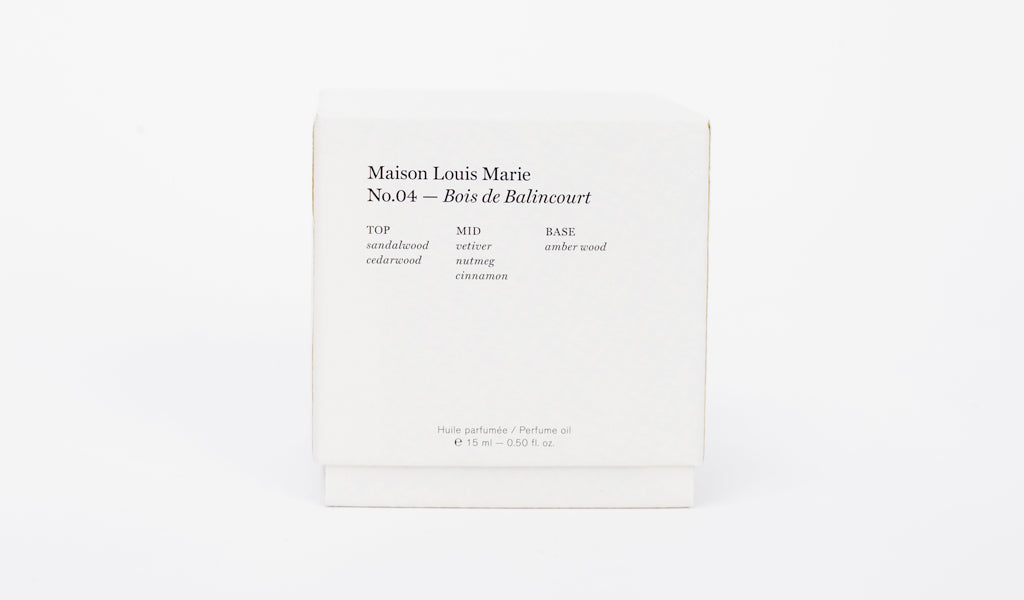 Maison Louis Marie Perfume - No. 4 / Bois de Balincourt – Voyager + Revolver