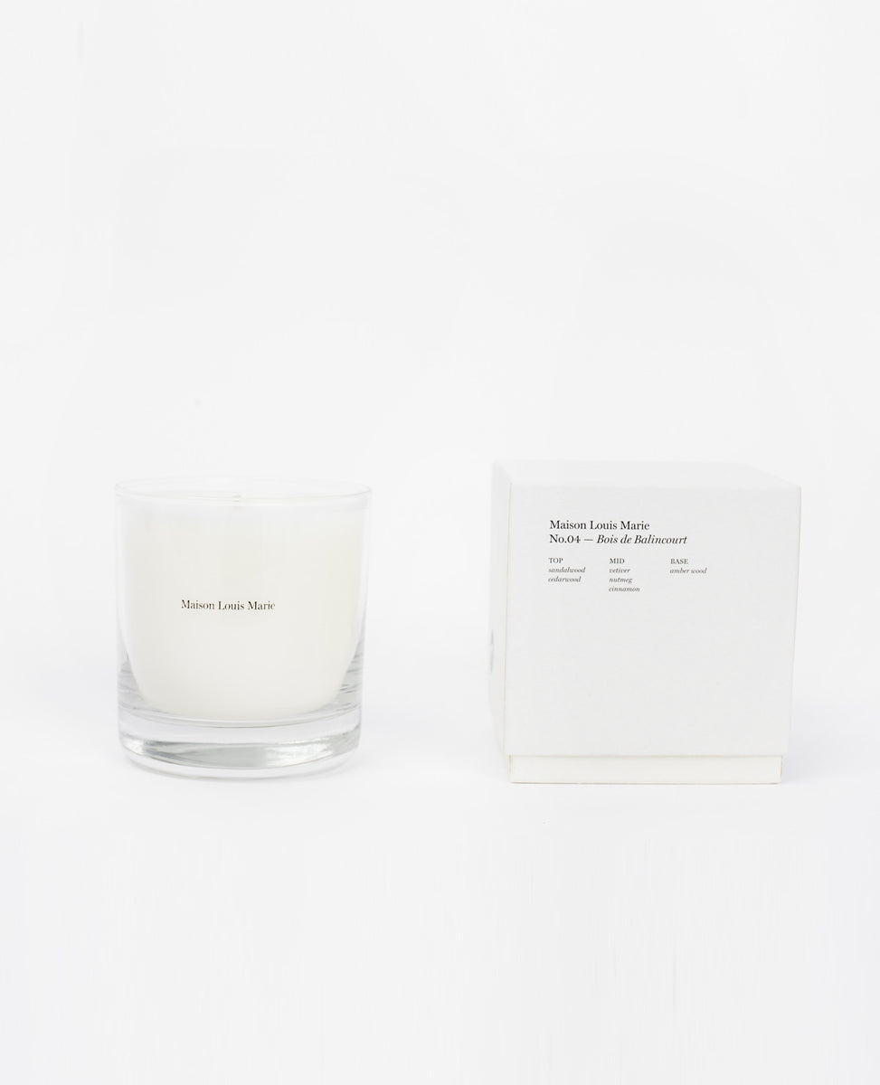 Maison Louis Marie Candle - No. 4 / Bois de Balincourt – The Voyager Shop