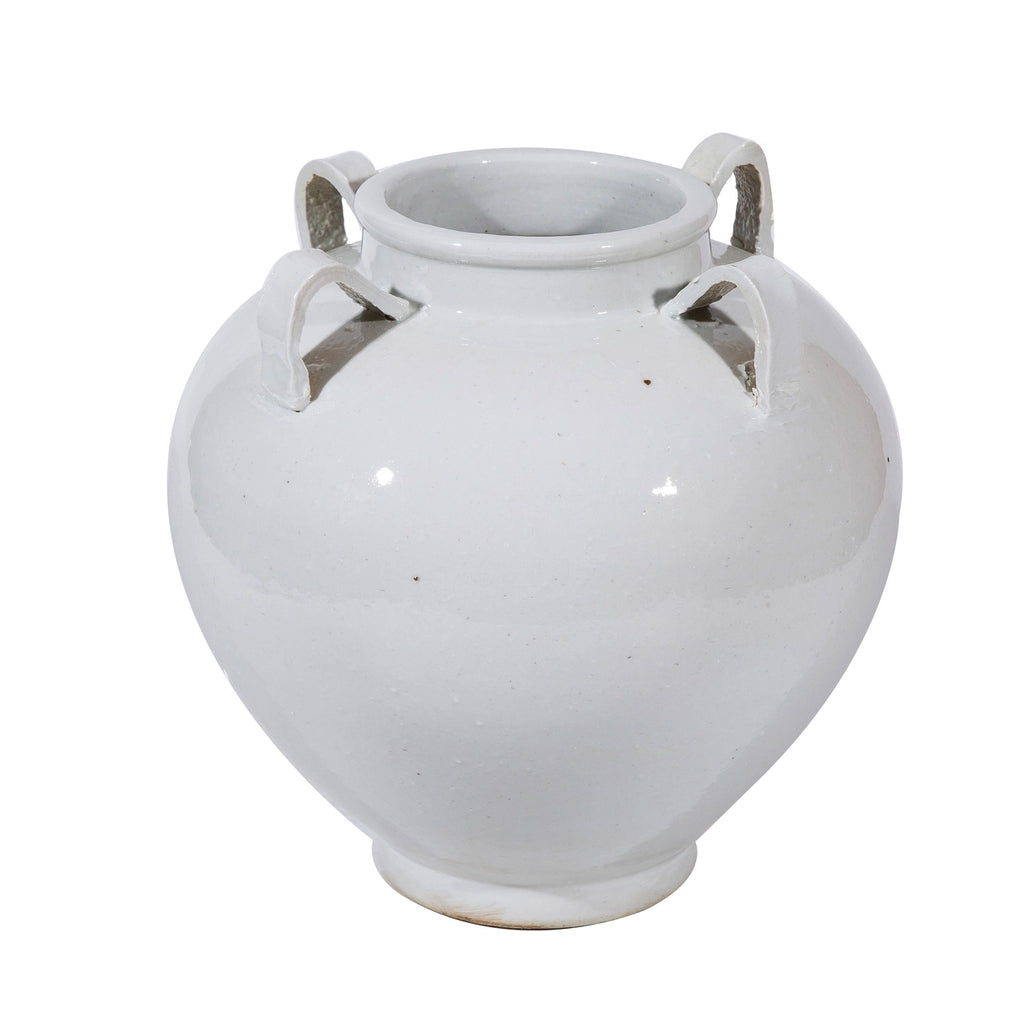 Busan White Ear Jar, Small