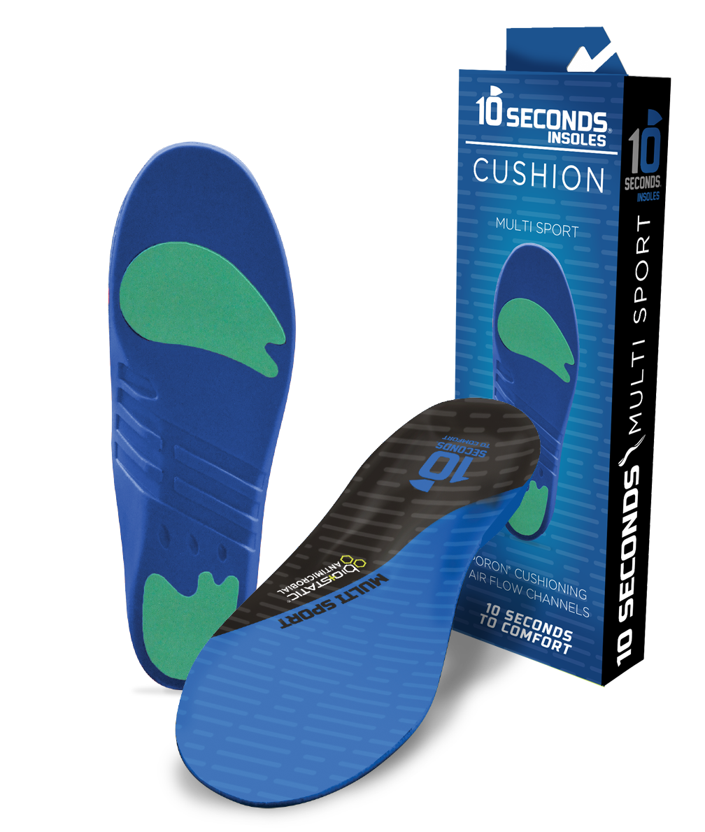 1 Pair 10 Second Cushion Insole 