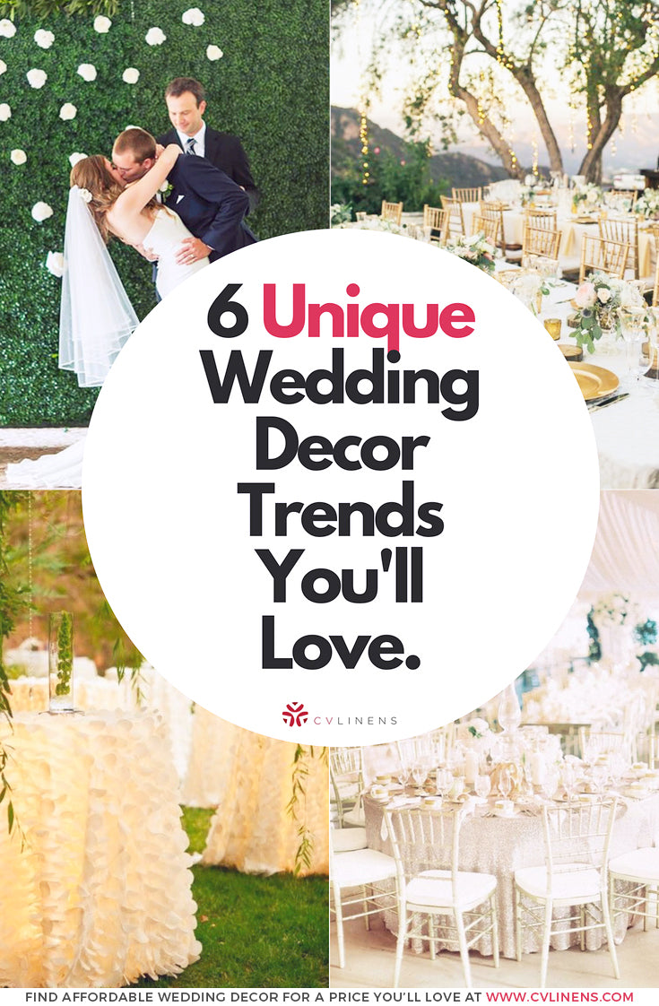wedding decor trends you'll love pinterest