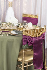 willow gold sangria purple fall mock up with glitz sequin napkins