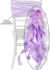 Curly Willow Chair Sash – Victorian Lilac (new design)