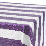 Purple Striped Glitz