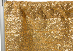 Glitz Sequin Drape/Backdrop panel – Gold