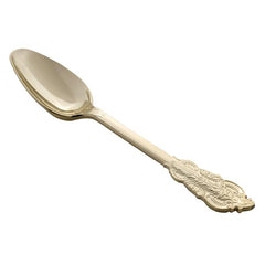 Gold Plastic Spoons 10/Pack – Baroque Collection