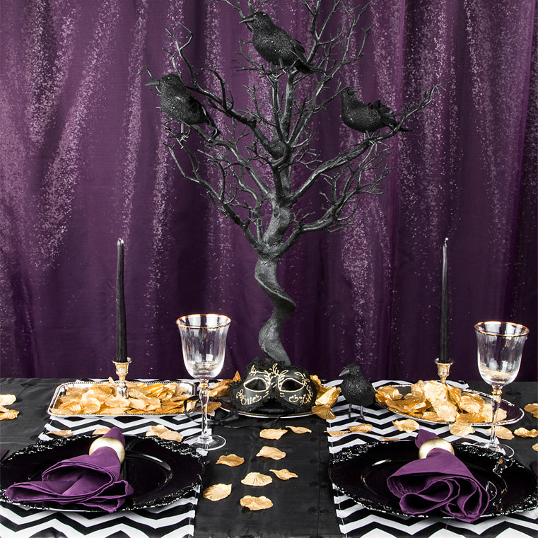 Elegant Halloween Party Table