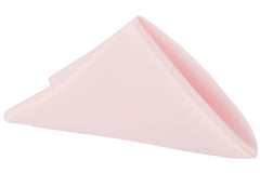 Lamour Satin Napkin 20"x20" - Pastel Pink