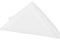 Lamour Satin Napkin 20″x20″ – White