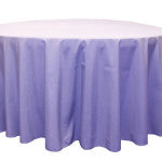 Lavendar Polyester Tablecloths