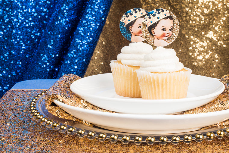 Little Prince Cupcake DIY Toppers Free Printables