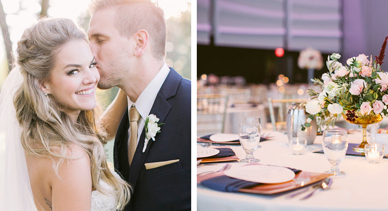 Celebrity Weddings Get the Look: Nikki Ferrell & Tyler Vanloo