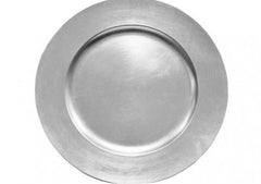 Plain Round 13″ Charger Plates – Silver
