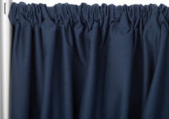 Poly Premier drape/backdrop – Navy Blue