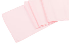 Polyester Table Runner - Pastel Pink