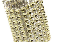 Rhinestone Velcro Sash Clip / Napkin Ring – GOLD