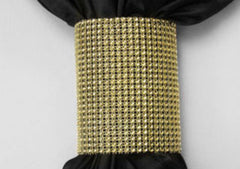 Large Rhinestone Velcro Drapes Clip – GOLD