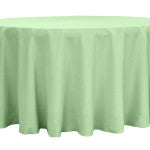 Mint Green Polyester Tablecloths