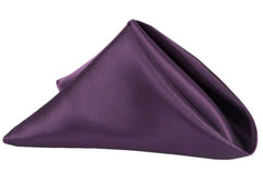 Satin Napkin 20″x20″ – Plum